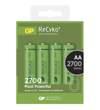 GP ReCyko + 2700mAh pencil (AA) battery (4pcs / pack) (B14074)