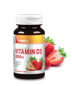 Strawberry D3-Vitamin 2000NE
