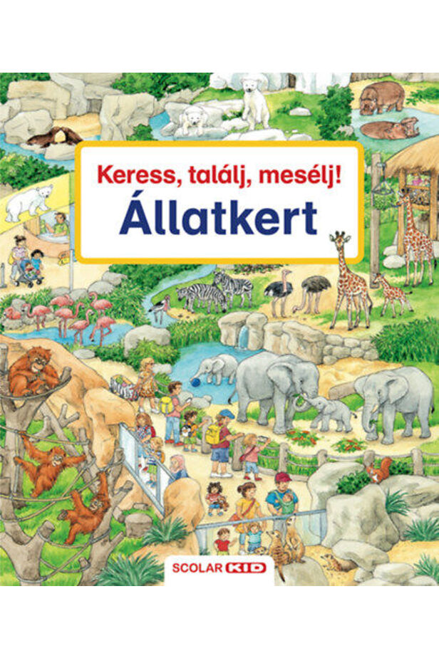 Keress, találj, mesélj! - Állatkert