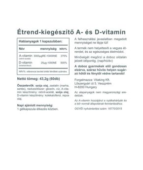 A&D Vitamin 10000NE / 1000NE - 60