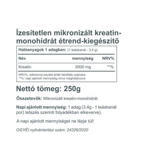 Creatine Monohydrate - 250g