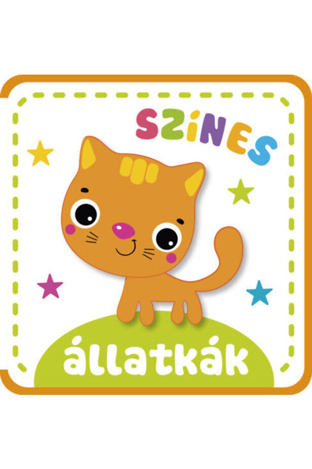 Színes állatkák - szivacskönyv