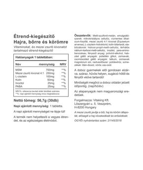 Hair, Skin, Nail Complex - 30