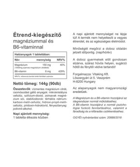 Magnesium Citrate + B6 - 90