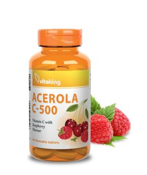 Acerola C-500 in Raspberry Flavor