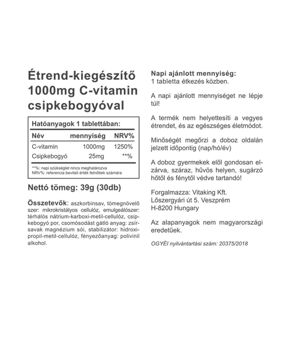 Vitamin C 1000mg - 30