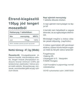 Sea Kelp Trace Element - 90